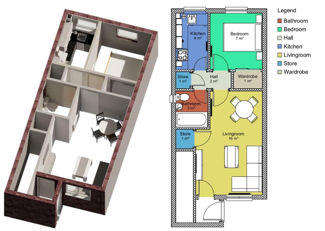 Highfield Apartment Инвернесс Экстерьер фото